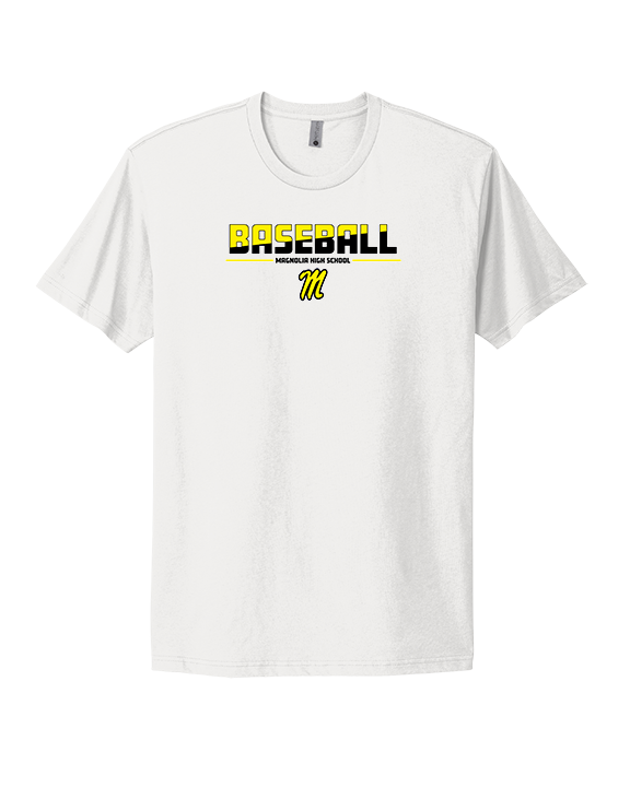 Magnolia HS Baseball Cut - Mens Select Cotton T-Shirt