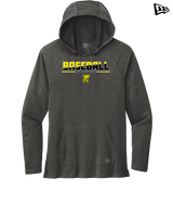 Magnolia HS Baseball Cut - New Era Tri-Blend Hoodie