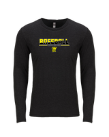 Magnolia HS Baseball Cut - Tri-Blend Long Sleeve