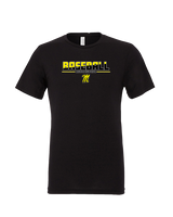 Magnolia HS Baseball Cut - Tri-Blend Shirt