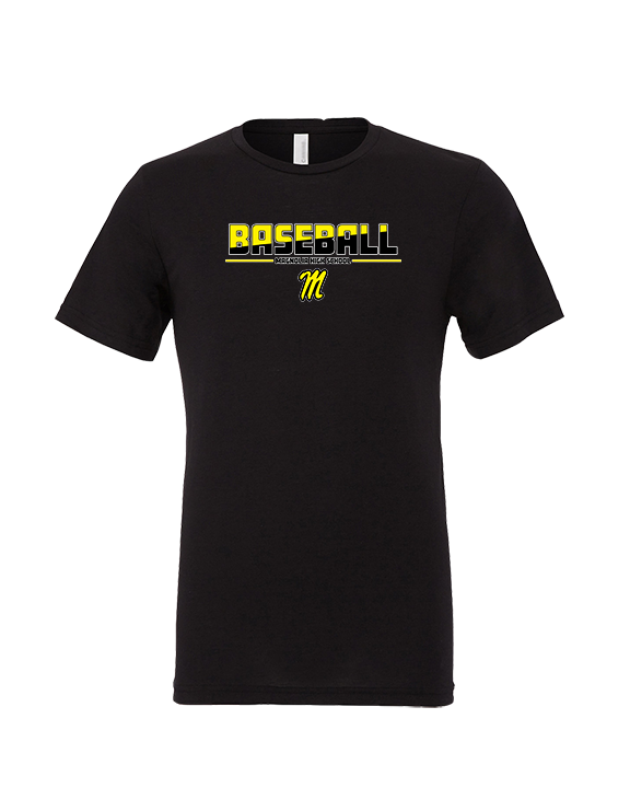 Magnolia HS Baseball Cut - Tri-Blend Shirt