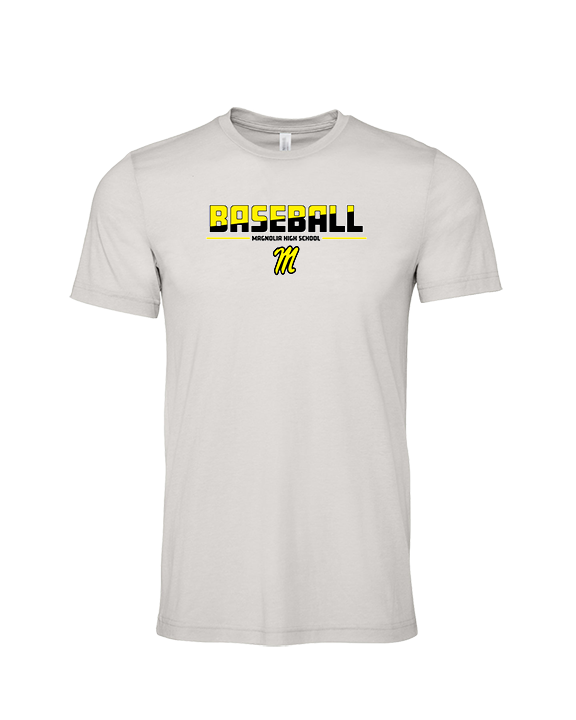 Magnolia HS Baseball Cut - Tri-Blend Shirt