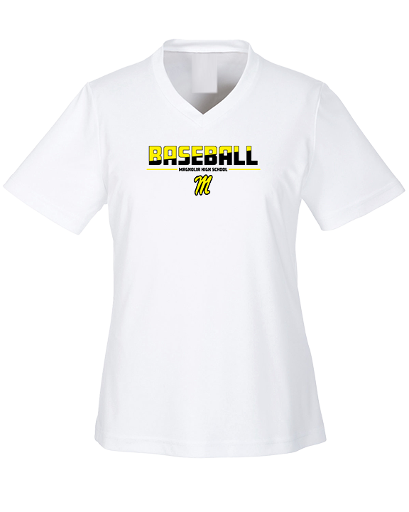 Magnolia HS Baseball Cut - Womens Performance Shirt