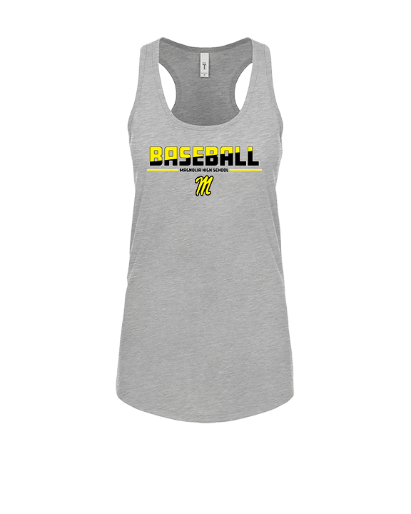 Magnolia HS Baseball Cut - Womens Tank Top