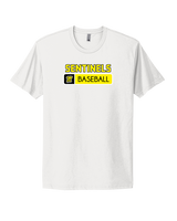 Magnolia HS Baseball Pennant - Mens Select Cotton T-Shirt