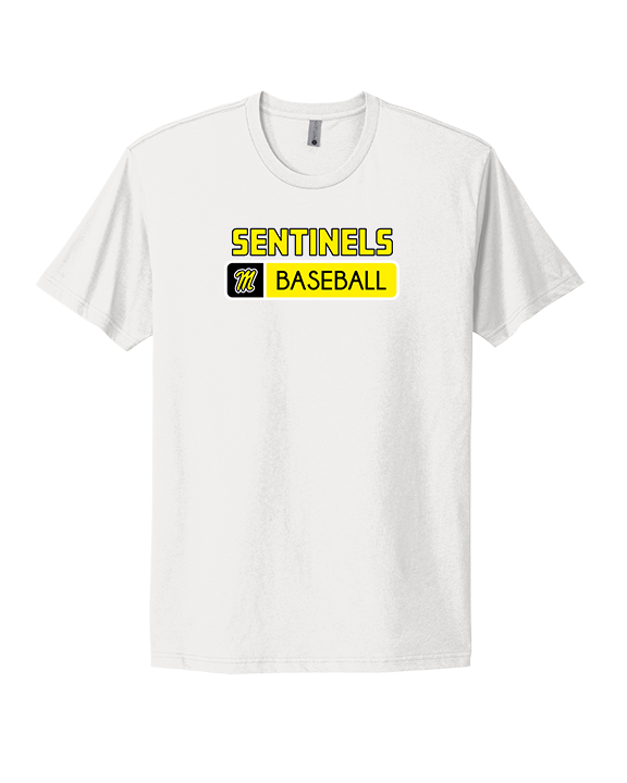 Magnolia HS Baseball Pennant - Mens Select Cotton T-Shirt
