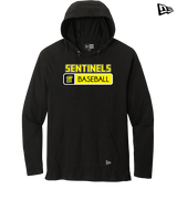Magnolia HS Baseball Pennant - New Era Tri-Blend Hoodie