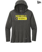 Magnolia HS Baseball Pennant - New Era Tri-Blend Hoodie