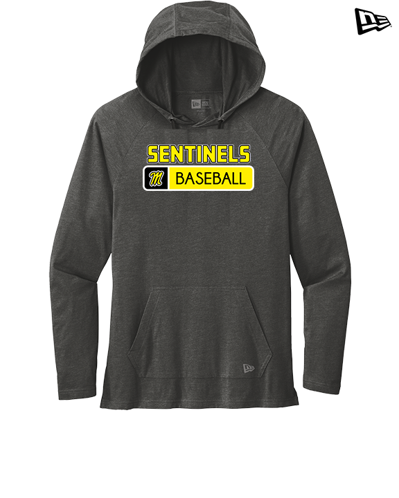Magnolia HS Baseball Pennant - New Era Tri-Blend Hoodie