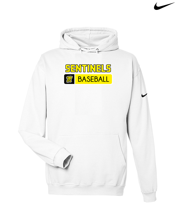 Magnolia HS Baseball Pennant - Nike Club Fleece Hoodie