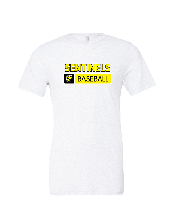 Magnolia HS Baseball Pennant - Tri-Blend Shirt