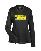 Magnolia HS Baseball Pennant - Womens Performance Longsleeve