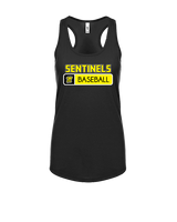 Magnolia HS Baseball Pennant - Womens Tank Top