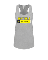 Magnolia HS Baseball Pennant - Womens Tank Top