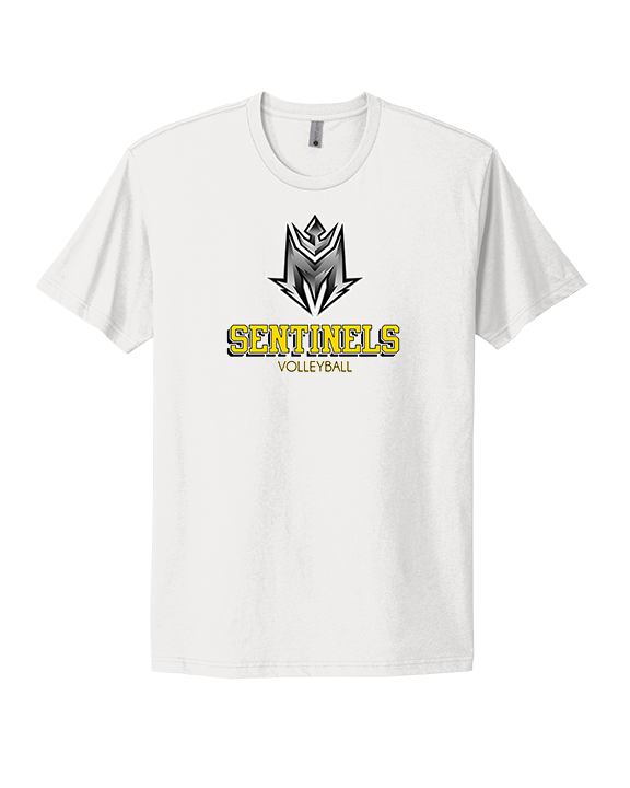 Magnolia HS Boys Volleyball Shadow - Mens Select Cotton T-Shirt