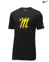 Magnolia HS Main Logo - Mens Nike Cotton Poly Tee