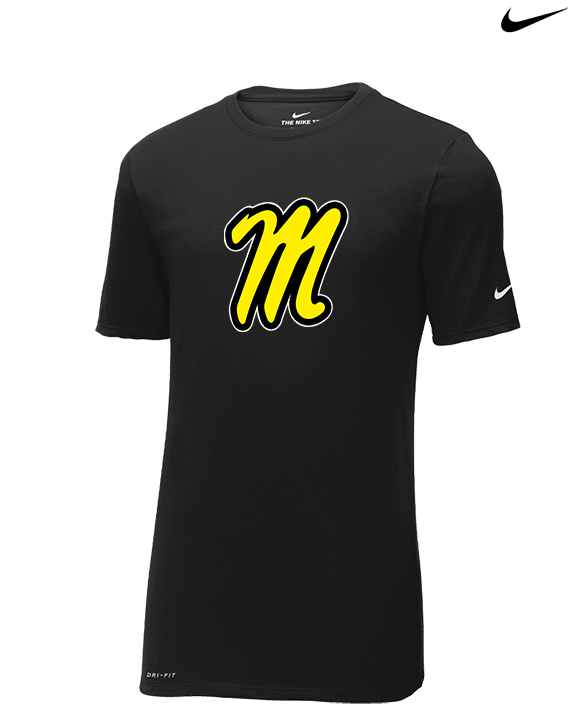 Magnolia HS Main Logo - Mens Nike Cotton Poly Tee