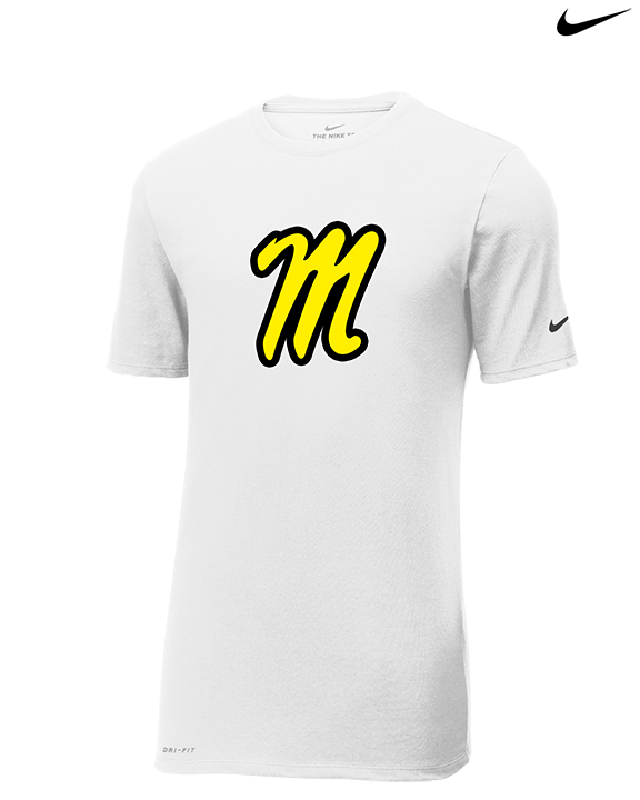Magnolia HS Main Logo - Mens Nike Cotton Poly Tee