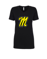 Magnolia HS Main Logo - Womens Vneck