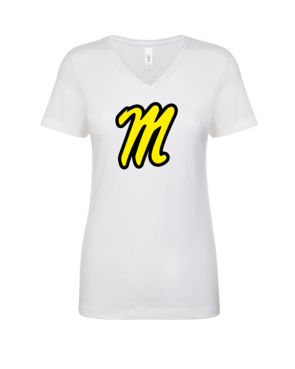 Magnolia HS Main Logo - Womens Vneck