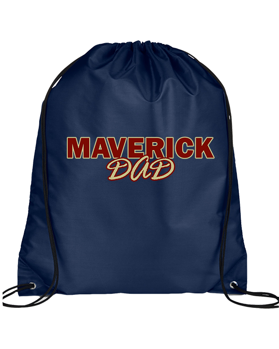Mallard Creek HS Track & Field Dad - Drawstring Bag