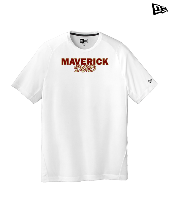 Mallard Creek HS Track & Field Dad - New Era Performance Shirt