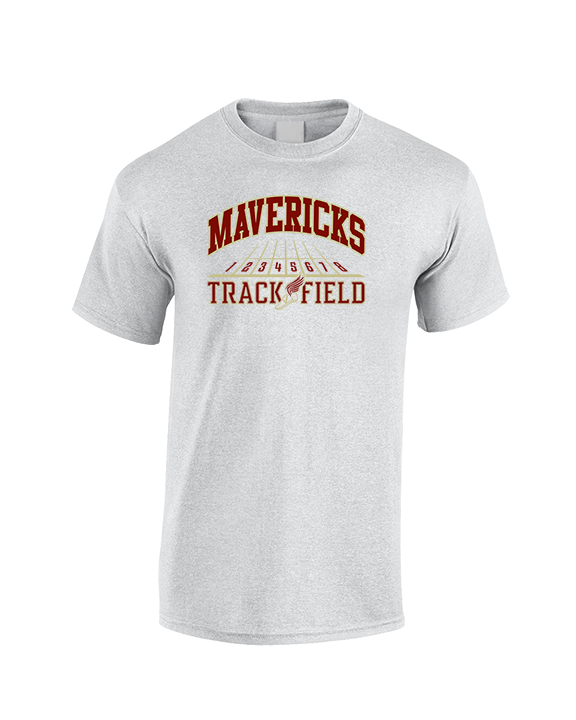Mallard Creek HS Track & Field Lanes - Cotton T-Shirt