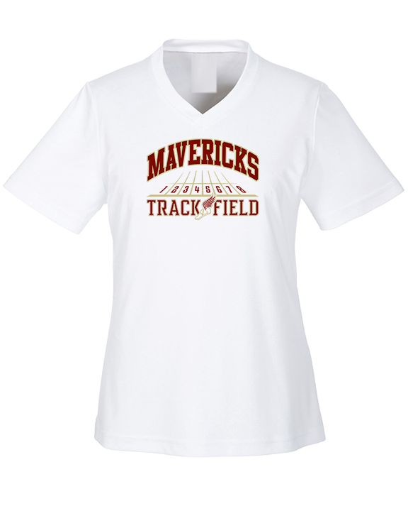 Mallard Creek HS Track & Field Lanes - Womens Performance Shirt