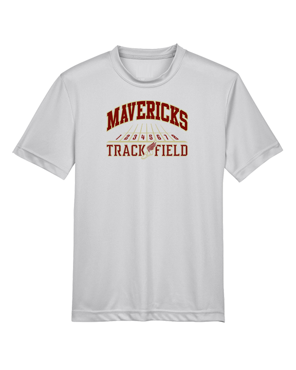 Mallard Creek HS Track & Field Lanes - Youth Performance Shirt