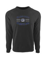 Manasquan HS Wrestling Curve - Crewneck Sweatshirt