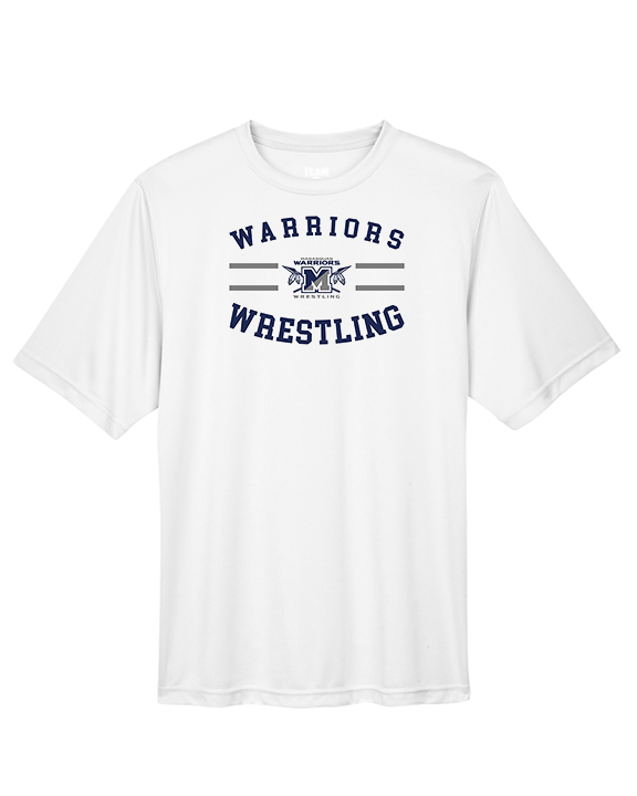 Manasquan HS Wrestling Curve - Performance Shirt