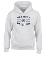 Manasquan HS Wrestling Curve - Youth Hoodie