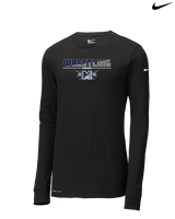 Manasquan HS Wrestling Cut - Mens Nike Longsleeve