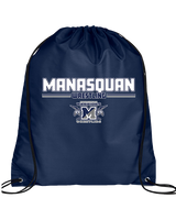 Manasquan HS Wrestling Keen - Drawstring Bag