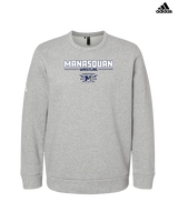 Manasquan HS Wrestling Keen - Mens Adidas Crewneck