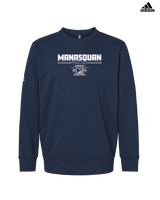 Manasquan HS Wrestling Keen - Mens Adidas Crewneck