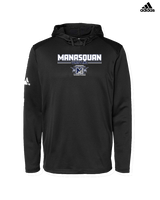 Manasquan HS Wrestling Keen - Mens Adidas Hoodie