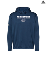 Manasquan HS Wrestling Keen - Mens Adidas Hoodie