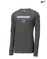 Manasquan HS Wrestling Keen - Mens Nike Longsleeve