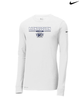 Manasquan HS Wrestling Keen - Mens Nike Longsleeve