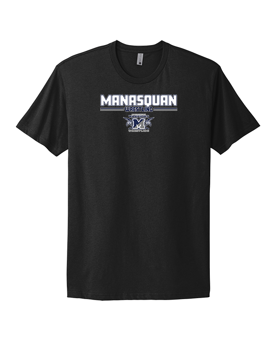 Manasquan HS Wrestling Keen - Mens Select Cotton T-Shirt