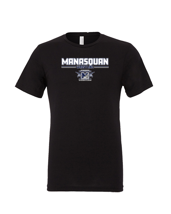 Manasquan HS Wrestling Keen - Tri-Blend Shirt