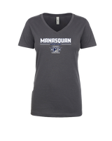 Manasquan HS Wrestling Keen - Womens Vneck