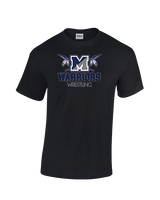 Manasquan HS Wrestling Shadow - Cotton T-Shirt