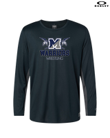 Manasquan HS Wrestling Shadow - Mens Oakley Longsleeve