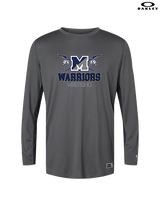 Manasquan HS Wrestling Shadow - Mens Oakley Longsleeve