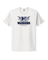Manasquan HS Wrestling Shadow - Mens Select Cotton T-Shirt