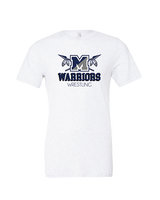 Manasquan HS Wrestling Shadow - Tri-Blend Shirt