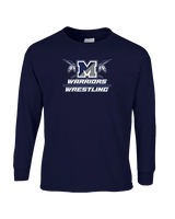 Manasquan HS Wrestling Split - Cotton Longsleeve