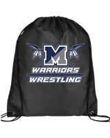 Manasquan HS Wrestling Split - Drawstring Bag